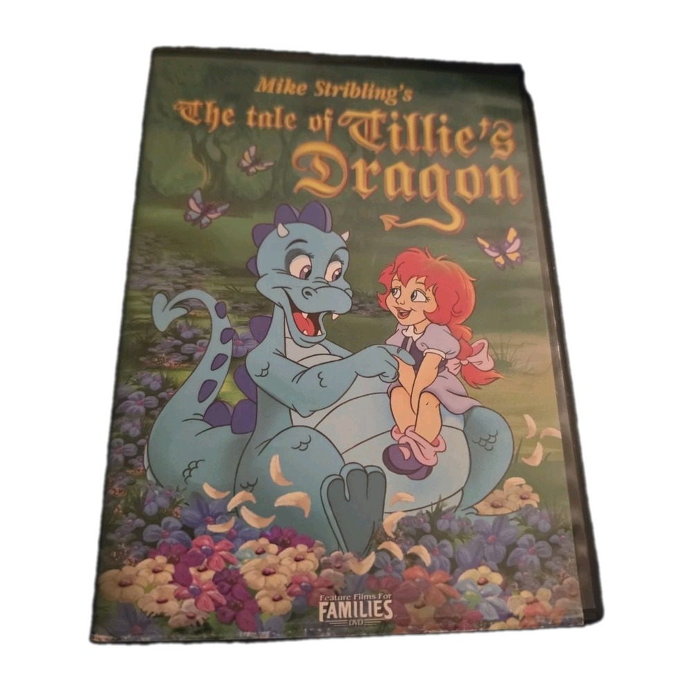 Feature Films For Families The Tale of Tillie's Dragon DVD OS Green Excellent